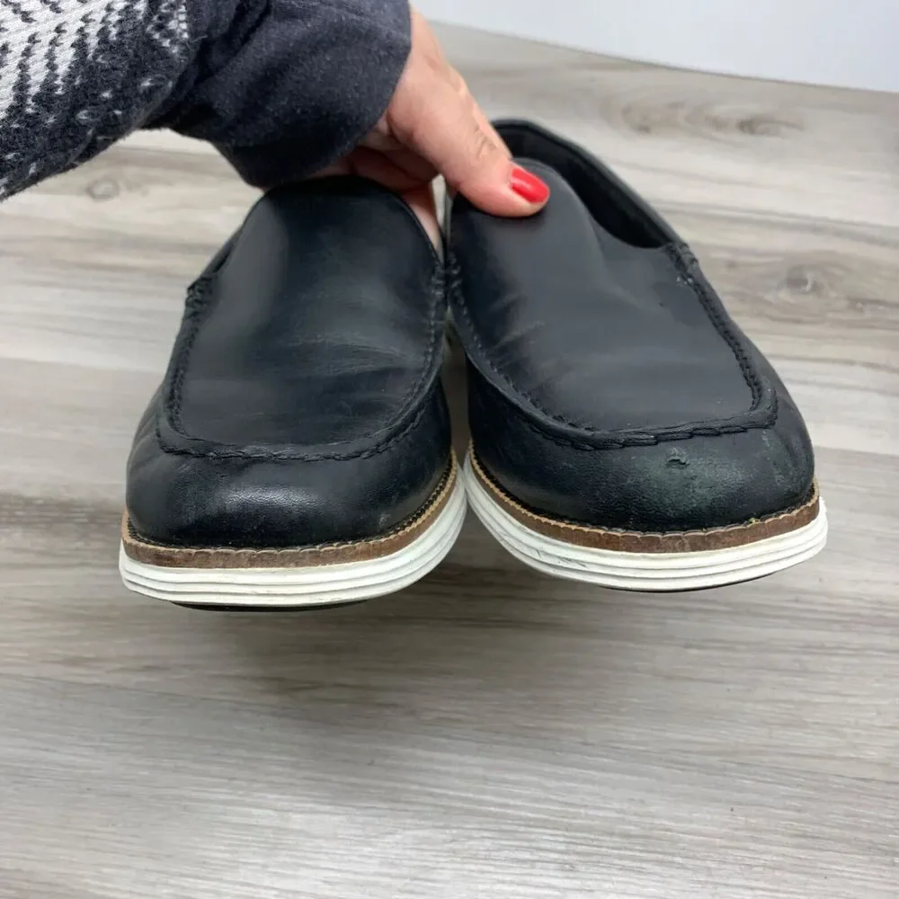 Cole Haan Men's‎ Original Grand Venetian Loafer Black Leather Slip On Size 8 M